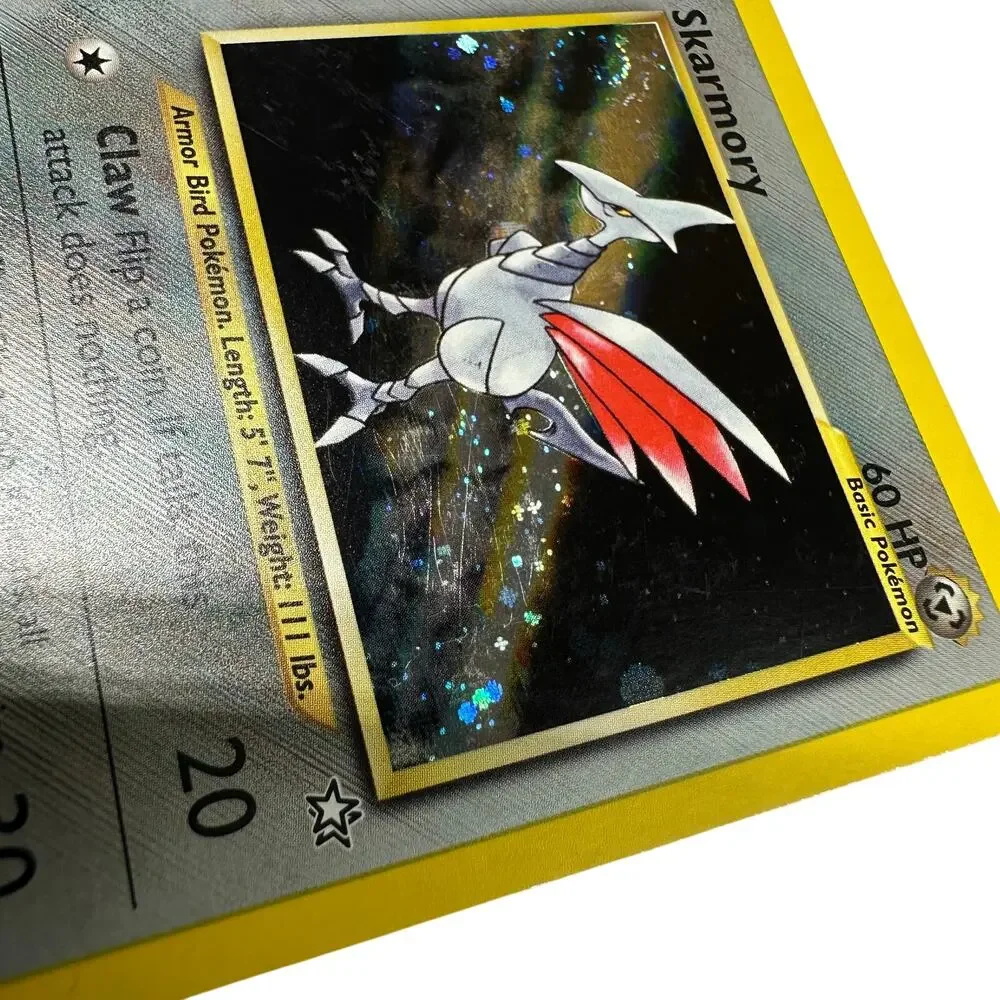 Pokemon TCG Skarmory 13/111 Neo Genesis Holo Rare Unlimited Near Mint